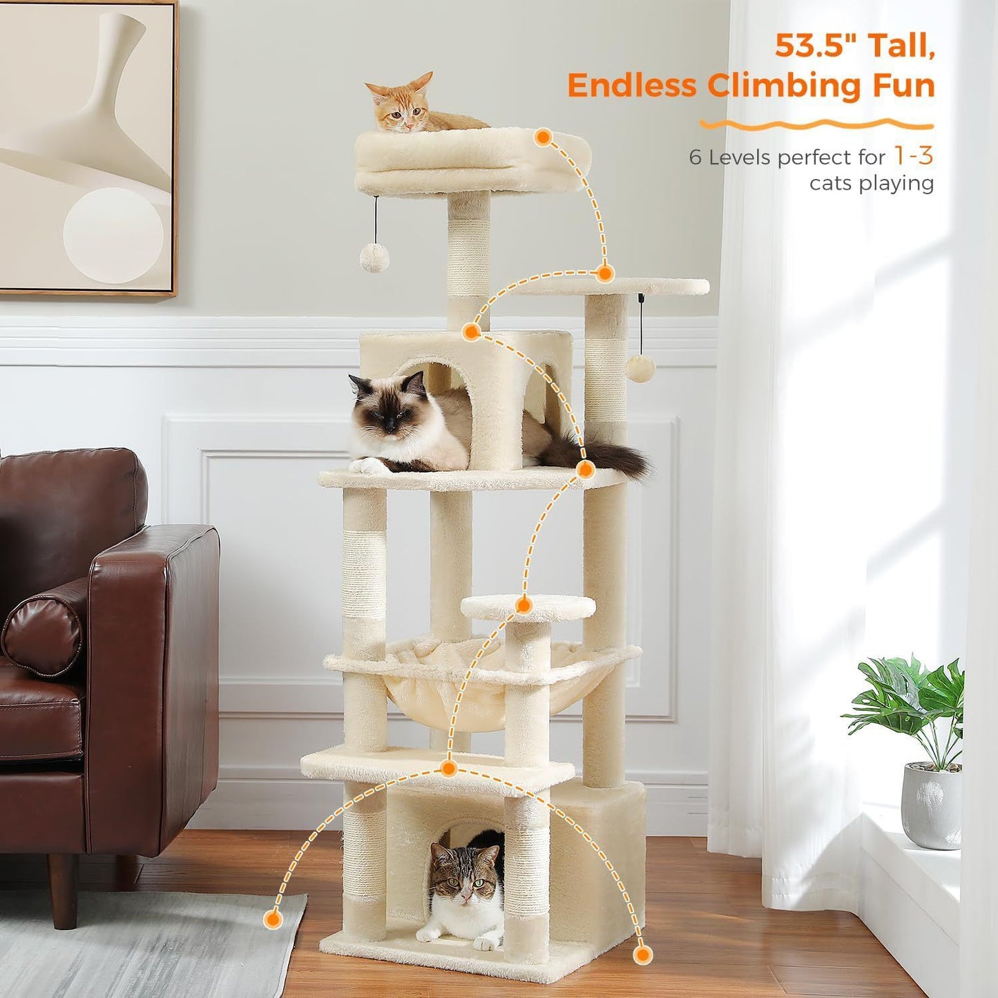 Minimalist Cat Climbing Frame