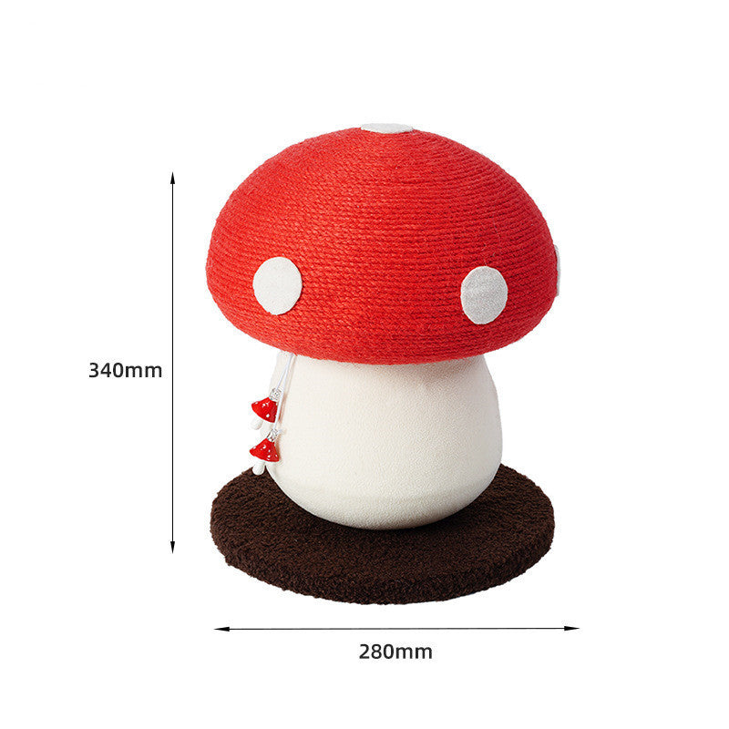 Red Mushroom Cat Climbing Frame