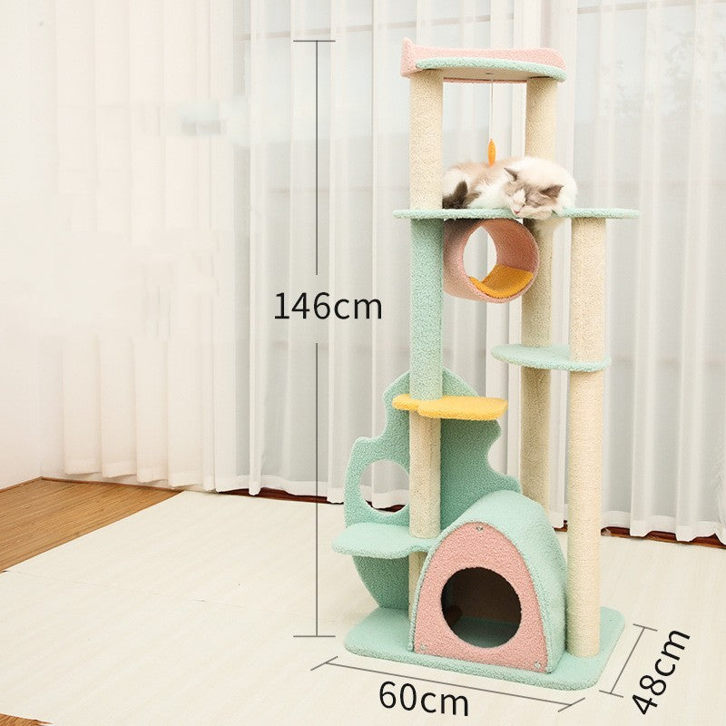 Pastel Cat Condo