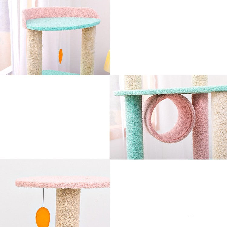 Pastel Cat Condo