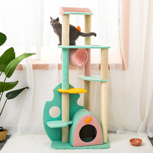 Pastel Cat Condo